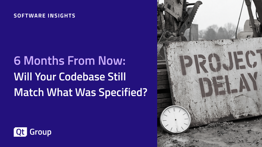 Your software design document and your codebase are not the same thing, you have to actively keep them in sync.